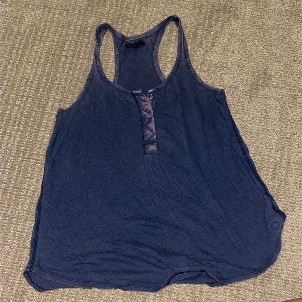 American Eagle Outfitters Dark Blue Tank Top